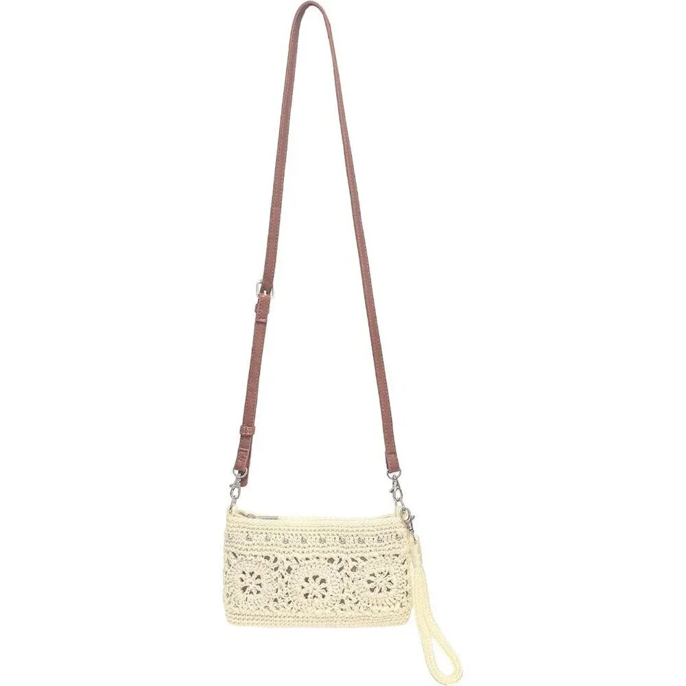 Wristlet Wallet Clutch Polyester Compact Small Phone Bag for Women